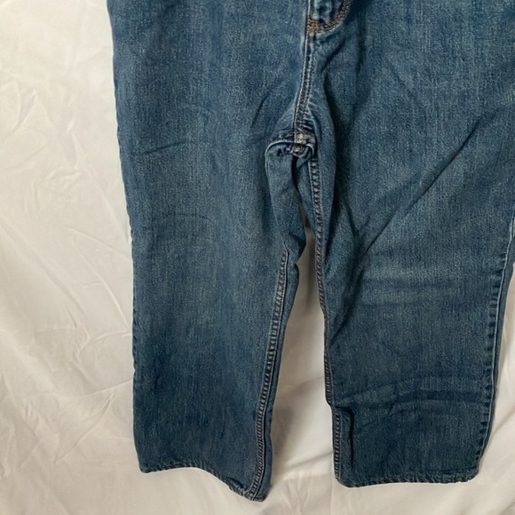 Eddie Bauer: Red Flannel Lined- 100% cotton- Relaxed Jeans- 10 - Picture 5 of 16